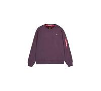 Alpha Industries Men's 3D Small Logo Sweater, Plum, S