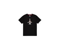 Alpha Industries Men's Air Force Sketch T-Shirt, Black, M