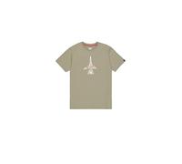 Alpha Industries Men's Air Force Sketch T-Shirt, Olive, XL