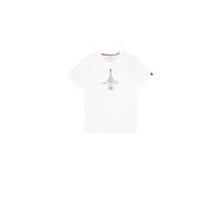 Alpha Industries Air Force Sketch Short Sleeve T-shirt White S Men