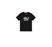 Alpha Industries Airborn Ops Short Sleeve T-shirt Black S Men