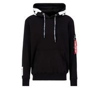 Alpha Industries Men's Alpha Hooded Sweat Sweatshirt, Black, XL