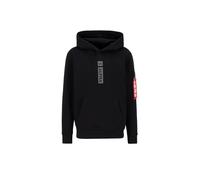 Alpha Industries Men's Alpha PP Hoodie Hooded Sweatshirt, Black, XL