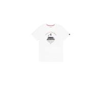 Alpha Industries Alpha Radio T-Shirt for Men Size XL - white