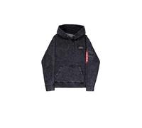 Alpha Industries Back Print Hoodie Vintage Hoodie black M