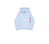 Alpha Industries Men's Backprint Hoodie, Artic Blue, XXL