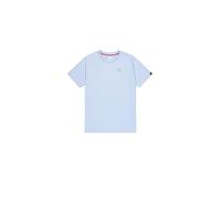 Alpha Industries Men's Backprint Mirror Camo T-Shirt, Artic Blue, 3XL