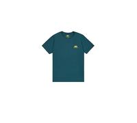 Alpha Industries Backprint T-Shirt for Men Size XL - deep petrol