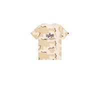 Alpha Industries Men's Basic BL Camo T-Shirt, Desert Camo 91, M
