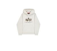 Alpha Industries Basic Big Logo Effect Print Hoodie for Men Size S -
