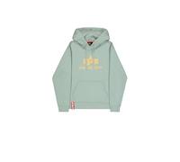 Alpha Industries Men's Basic BL Hoodie, Frost Green, XL