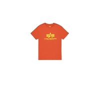 Alpha Industries Men's Basic BL T-Shirt, Iron Red, 3XL