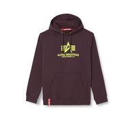 Alpha Industries Men's Basic Hoody, Plum, XXL