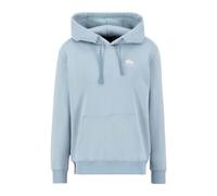 Alpha Industries Men's Basic Hoody Small Logo Hooded Sweat Sweatshirt, Greyblue, L