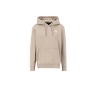 Alpha Industries Basic Small Logo Hoodie Beige M Men