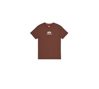 Alpha Industries Men's Basic ML T-Shirt, Powder Brown, S