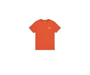 Alpha Industries Men's Basic SL T-Shirt, Iron Red, M