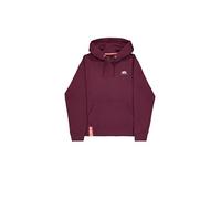 Alpha Industries Men's Basic Small Logo Hoodie, Dark Cherry, XL
