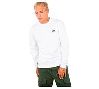 Alpha Industries Basic Small Logo Sweatshirt White S Men