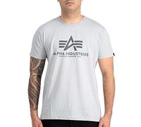 Alpha Industries Basic T-Shirt for Men Pastel Grey