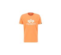 Alpha Industries Men's Basic T-Shirt, Tangerine, XL