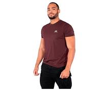 Alpha Industries Men's Basic T Small Logo T-Shirt, Deep Maroon, M
