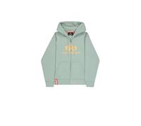 Alpha Industries Basic Big Logo Zip Hoodie for Men Size S -