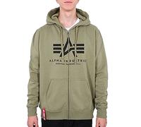 ALPHA INDUSTRIES Men's Basic Zip Hoody Hooded Sweat for Men Hooded Sweatshirt (pack of 1)