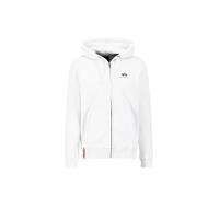 Alpha Industries Basic Sl Full Zip Sweatshirt White L Men