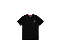 Alpha Industries Camo Logo Puff Print Back T-Shirt - Black