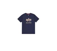 Alpha Industries Men's Camo Puff Print T-Shirt, Ultra Navy, 3XL