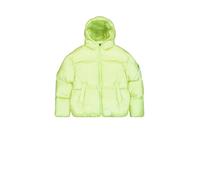 Alpha Industries Men's Cloud Puffer Bomber Jacket, Arctic Lime, S