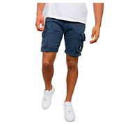 Alpha Industries Crew Patch Shorts Blue 34 Men