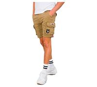 Alpha Industries Crew Patch Shorts Brown 31 Men