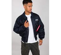 Alpha Industries Men's CWU 45 Bomber Jacket, Rep.Blue, X-L