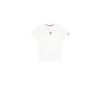 Alpha Industries Dog-tag Short Sleeve T-shirt White S Man