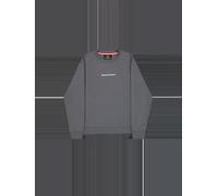 Alpha Industries Foam Mid Logo Sweatshirt for Men Size 3XL - greyblack