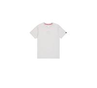 Alpha Industries Men's Foam ML T-Shirt, Pastel Grey, 3XL