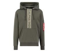 ALPHA INDUSTRIES Men's Front Print Hoody Hooded Sweat Sweatshirt