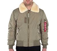 Alpha Industries Men's Injector III Bomber Jacket, Stratos, M