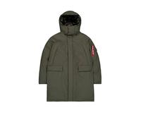 Alpha Industries Mens Jacke - Green Cotton - Size Medium