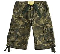 Alpha Industries Men's Jet Short Camo Bermuda Shorts