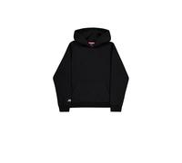 Alpha Industries Men's Label Back Print Hoodie, Black, M
