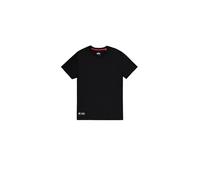 Alpha Industries Men's Label Back Print T-Shirt, Black, XL