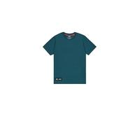 Alpha Industries Label Backprint T-Shirt for Men Size 3XL - deep petrol