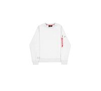 ALPHA INDUSTRIES Men's Label Sweater Back Print Sweatshirt (pack of 1)