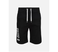 Alpha Industries Men's Logo Print Basic AI Sweat Shorts | Black - Size: 35/34/36