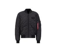 Alpha Industries Mens MA-1 ALS Bomber Jacket - Black - Size Small