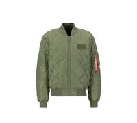 Alpha Industries Mens MA-1 ALS Bomber Jacket - Green - Size Large