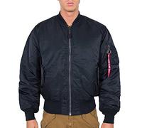 Alpha Industries Men's MA-1 Bomber Jacket, Rep Blue, XS
